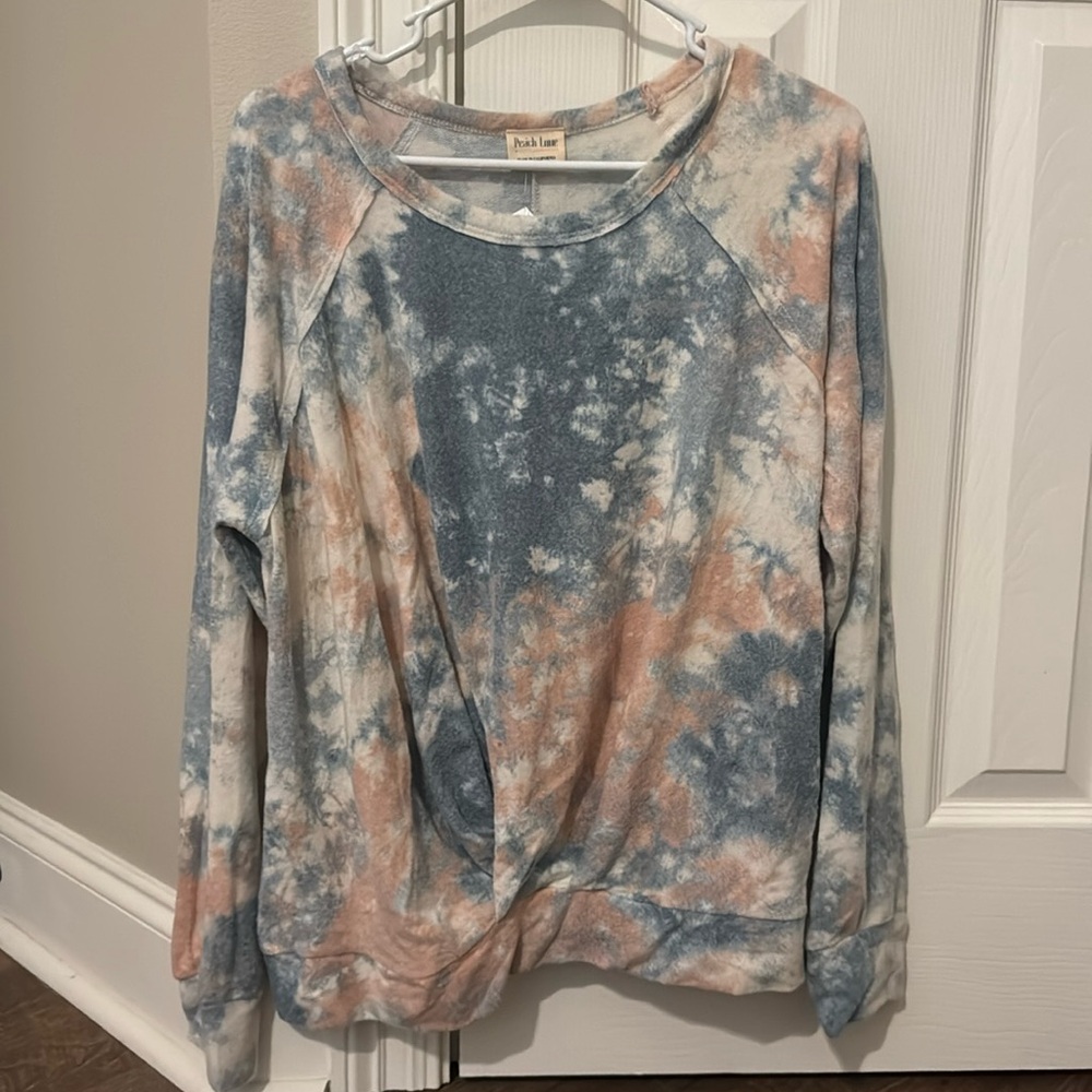 Peach love top NWT